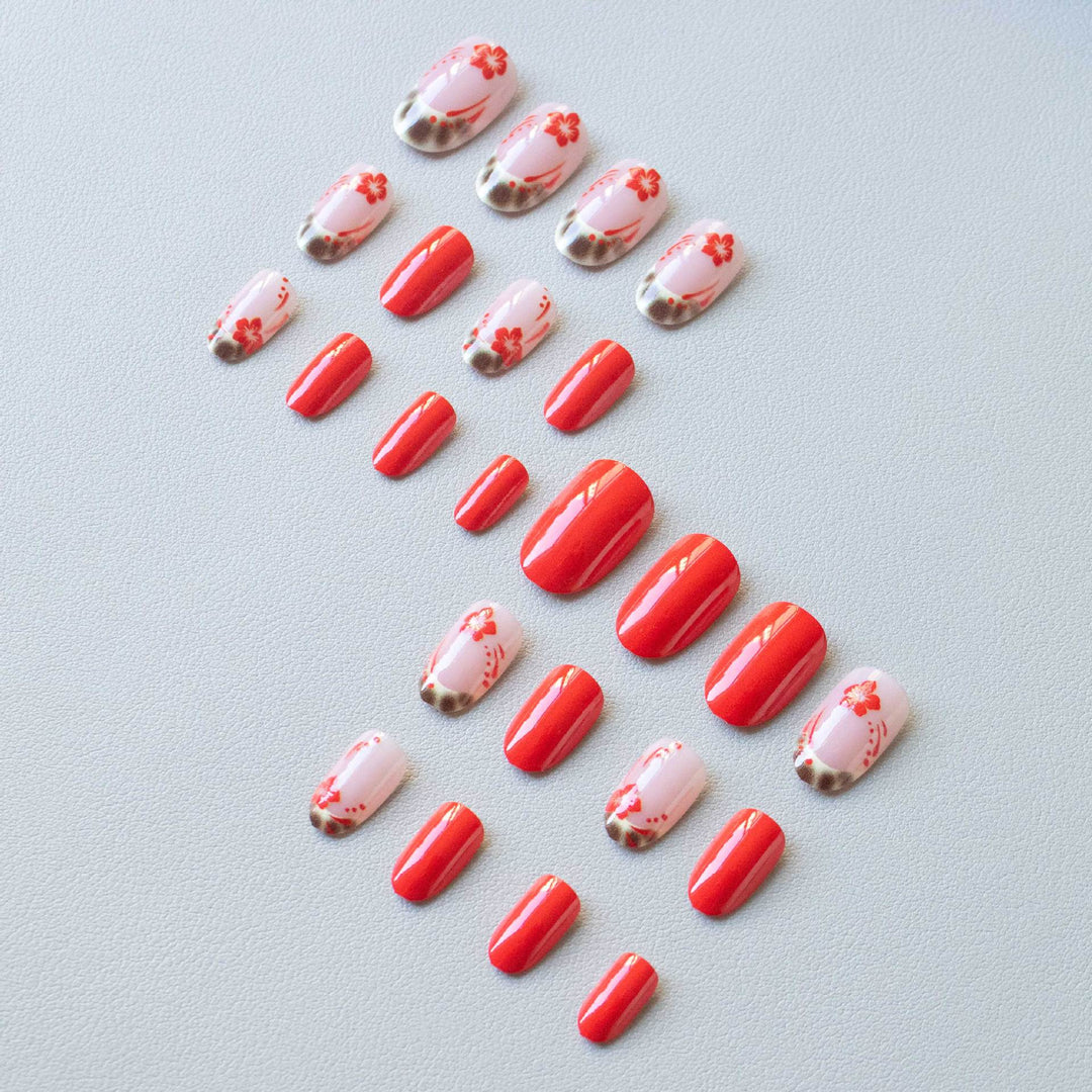 Decorative Floral Nail Art
