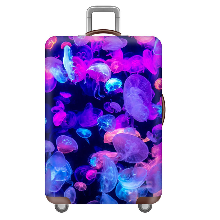 Unisex Hard Shell Suitcase with Dreamy Landscape Design Kalsten