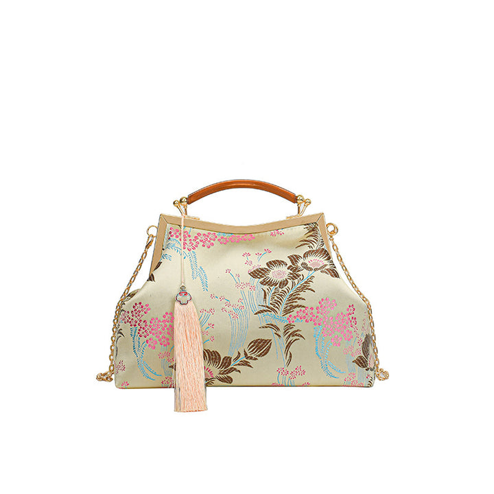 Elegant Floral Handbag