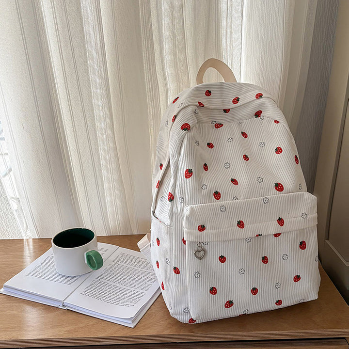 Floral Patterned Casual Backpack Kalsten