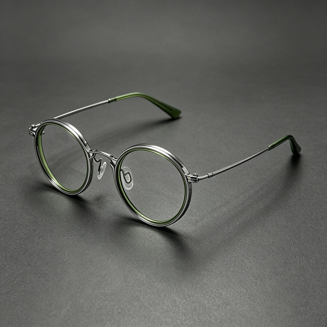 Fashionable Round Frame Glasses Kalsten
