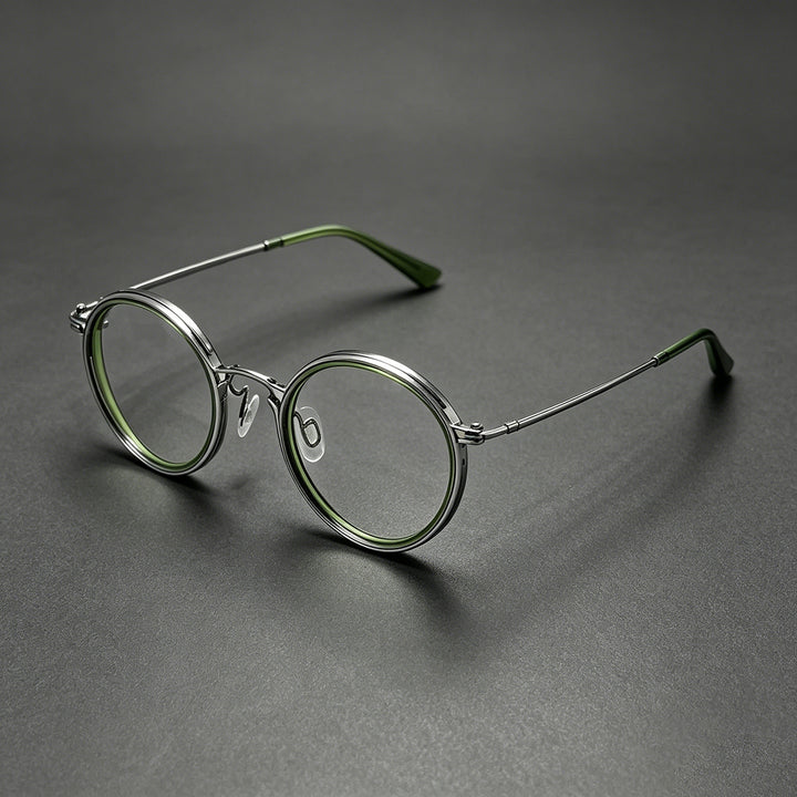 Fashionable Round Frame Glasses Kalsten