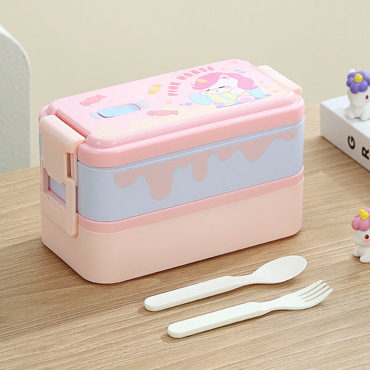 Cute Dinosaur-Themed Bento Lunch Box