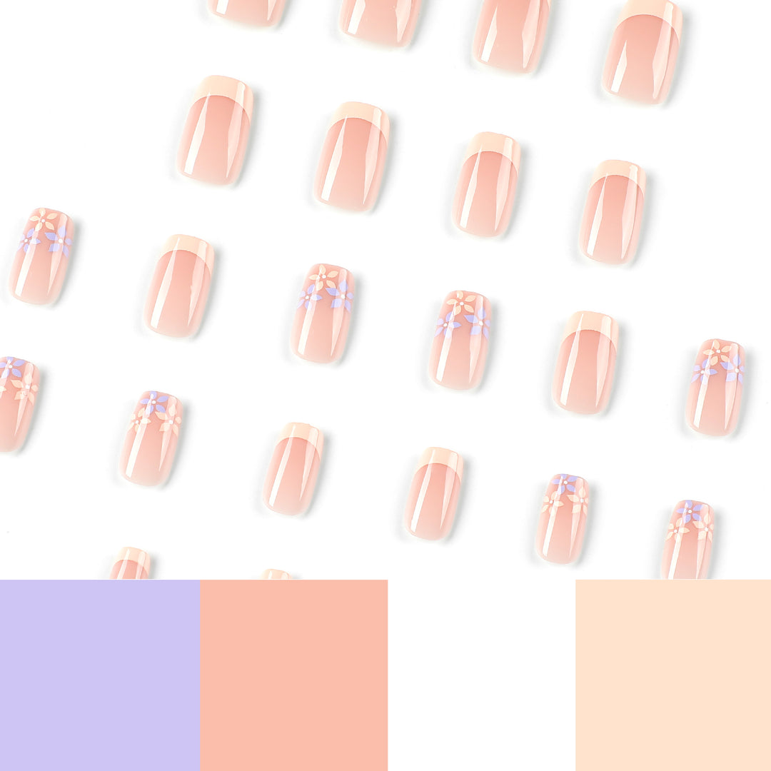 Artful Nail Art with Floral Accents Kalsten