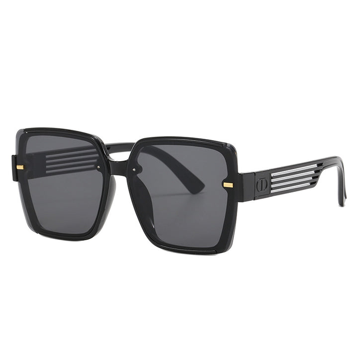 Women's square sunglasses with trendy geometric design Kalsten