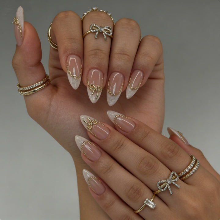 Elegant Artificial Nails in Luxurious Design Kalsten