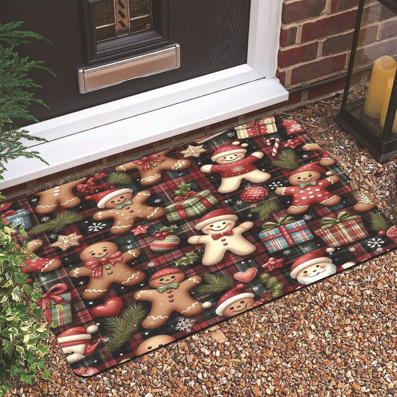 Holiday-Themed Welcome Mat