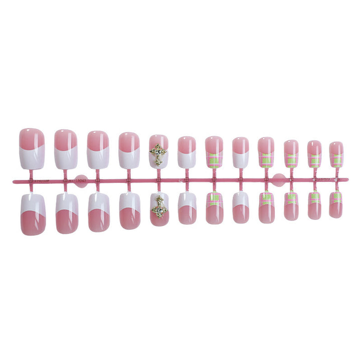 Artificial nails with elegant decorations Kalsten