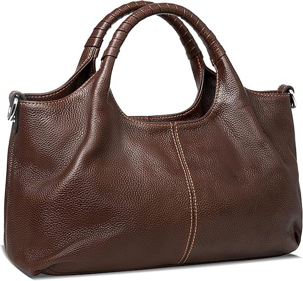 Elegant Leather Handbag Kalsten