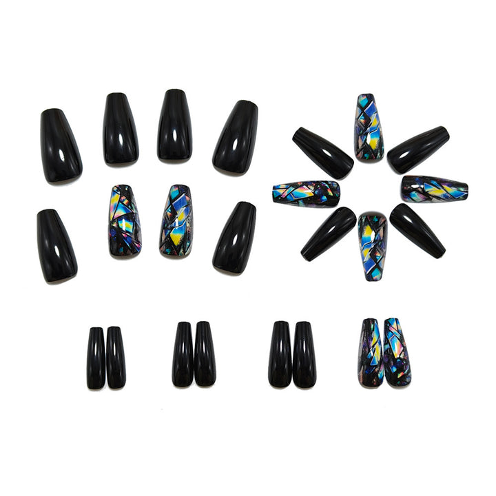 Artificial nails with elegant geometric design Kalsten