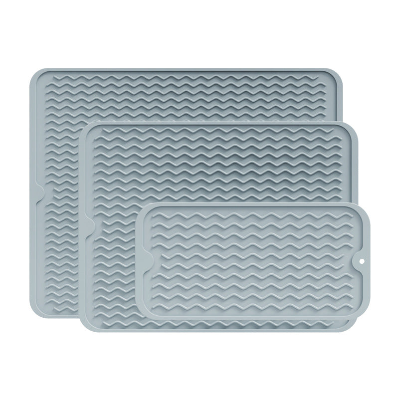 Versatile Non-Slip Multi-Size Kitchen Drying Mat Set Kalsten