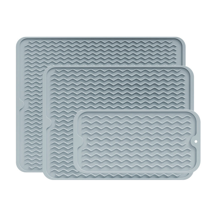Versatile Non-Slip Multi-Size Kitchen Drying Mat Set Kalsten