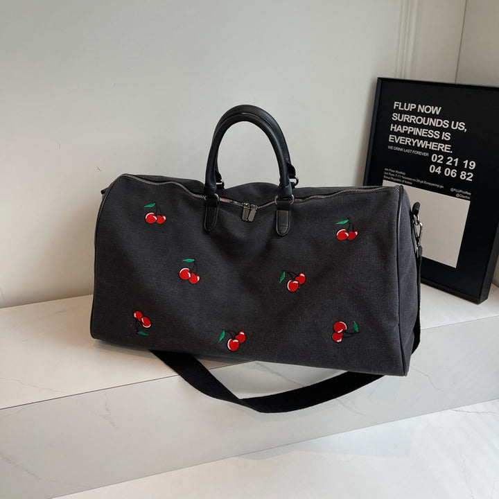 Fashionable Embroidered Weekend Travel Duffel Bag Kalsten