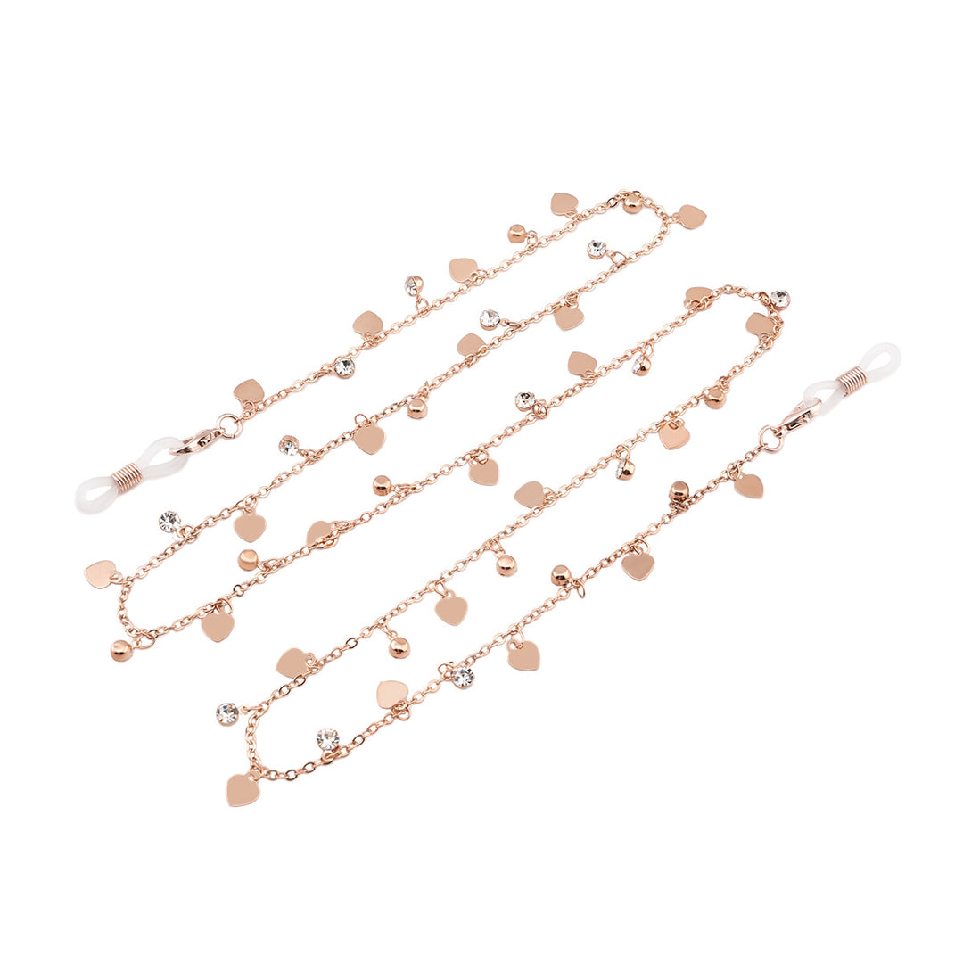 Decorative Heart-Shaped Eyewear Chain Kalsten