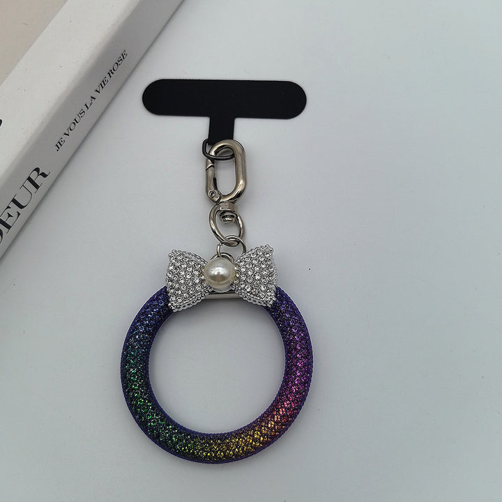 Elegant Rhinestone Bow Keychain Kalsten