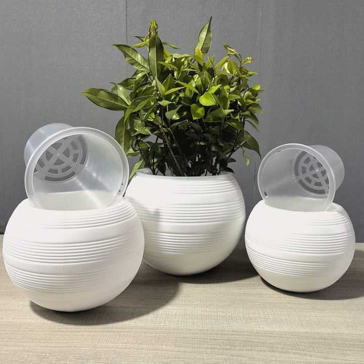 Decorative Round Planter Kalsten