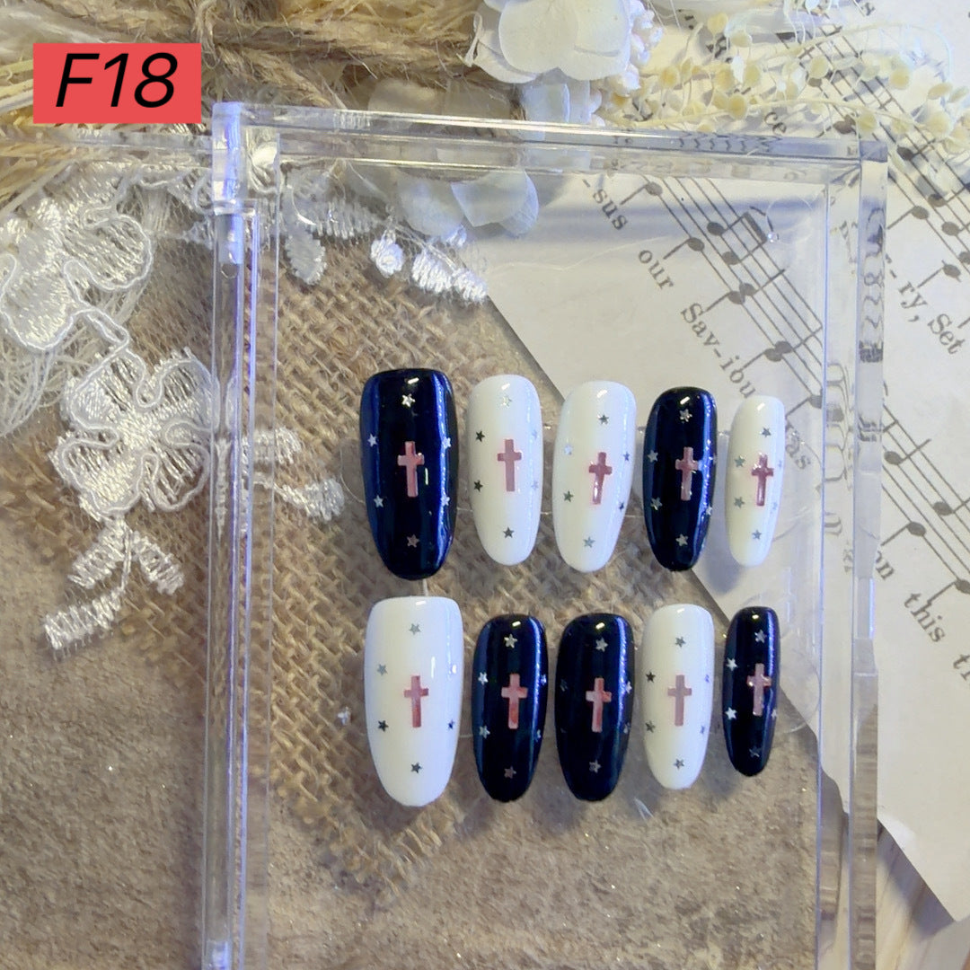 Decorative Press-On Nail Art Set 1790731572