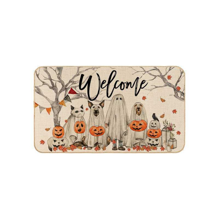 Halloween-Themed Decorative Welcome Mat Kalsten