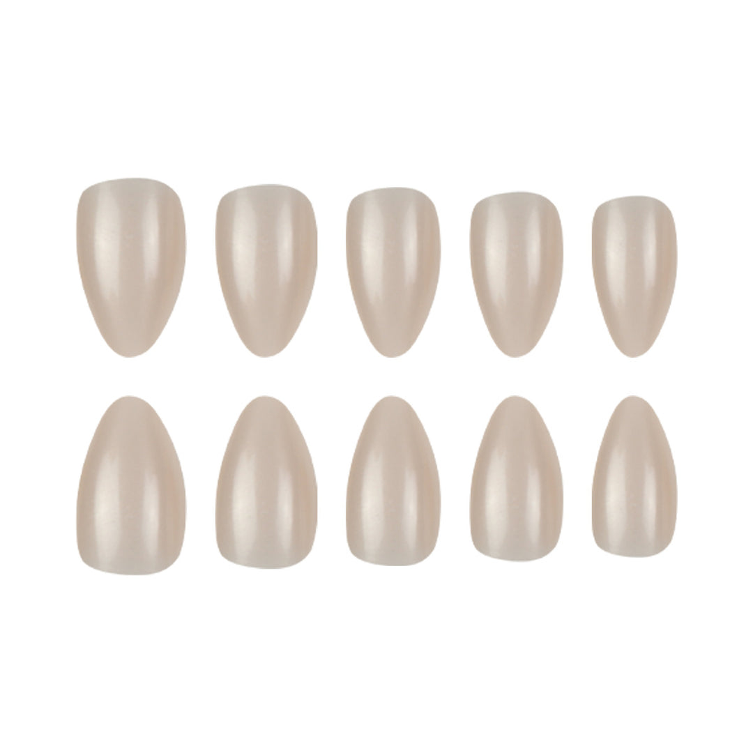 Elegant Almond-Shape Press-On Nails Kalsten
