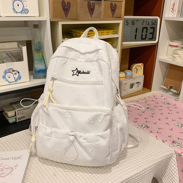 Stylish Textured Backpack Kalsten