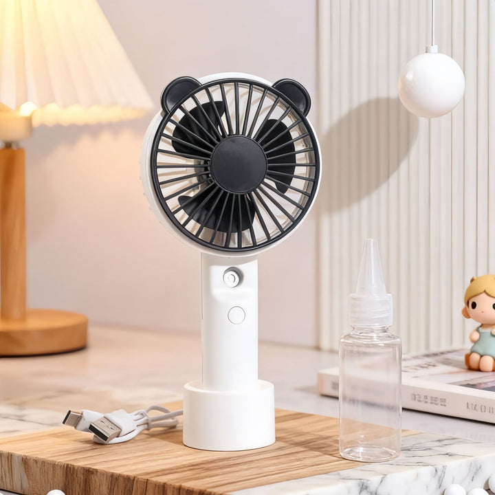 Ladies portable hand fan with spray function Kalsten