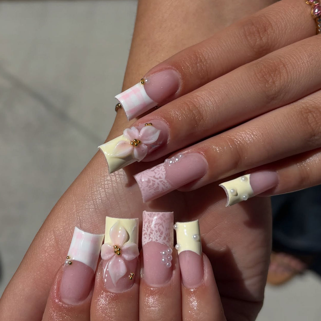 Elegant Press-On Nail Art Collection