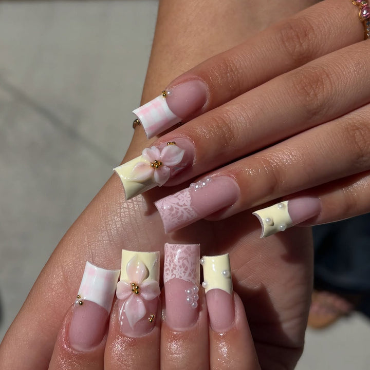 Elegant Press-On Nail Art Collection