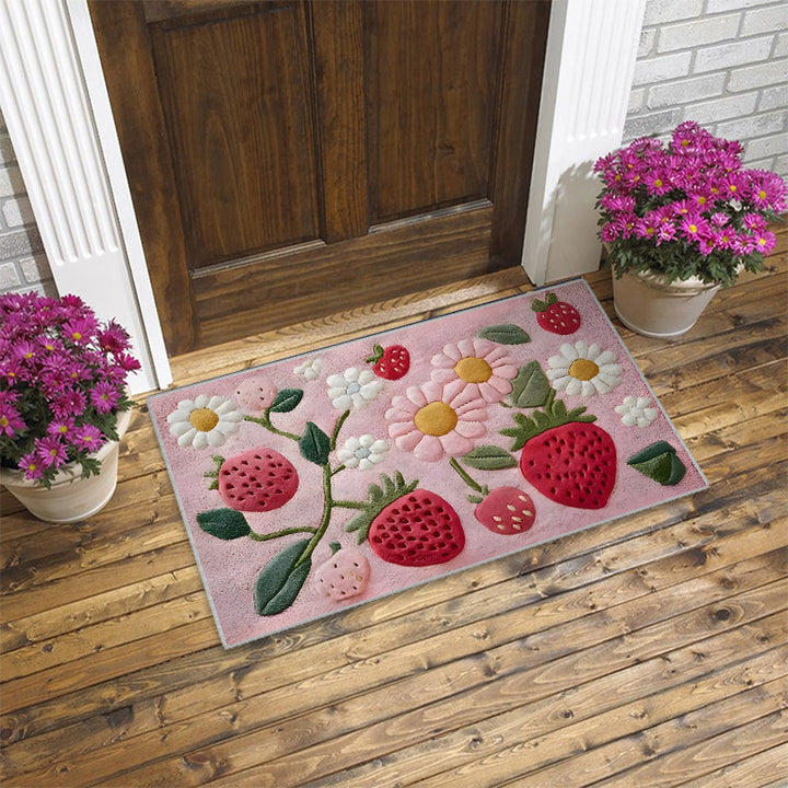 Leaf Design Outdoor Entrance Mat Kalsten