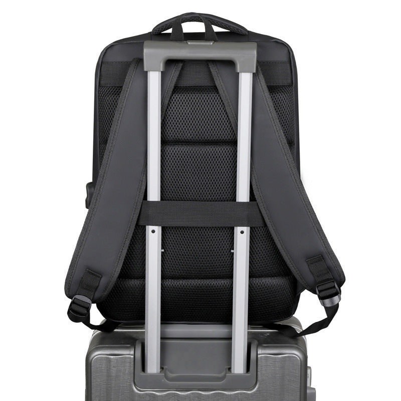 Multifunctional backpack with laptop compartment and ergonomic shoulder design Kalsten