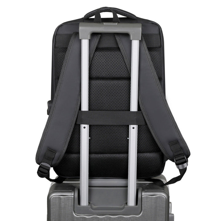 Multifunctional backpack with laptop compartment and ergonomic shoulder design Kalsten