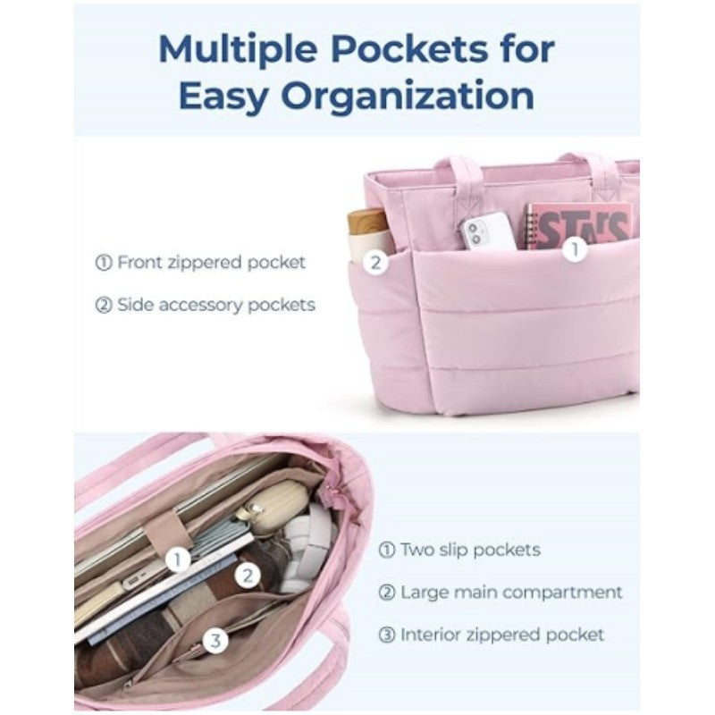 Spacious and Padded Everyday Handbag Kalsten
