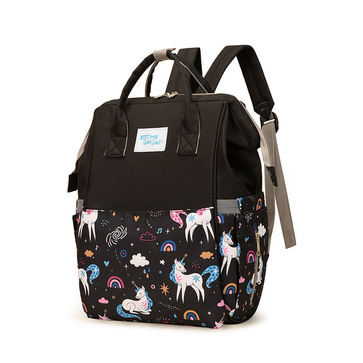 Eclectic Unicorn Design Diaper Backpack Kalsten