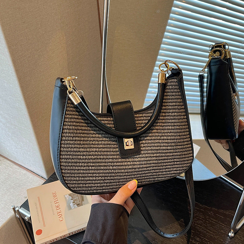 Woven Shoulder Bag