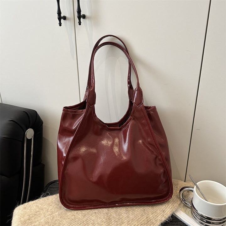 Classic Soft Leather Shoulder Bag