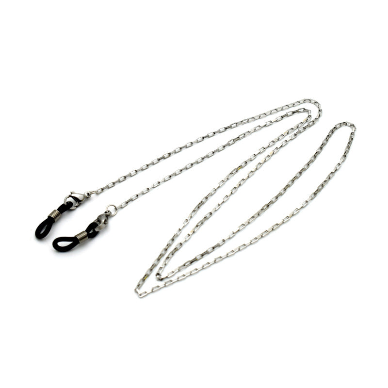 Sleek Silver Chain Eyewear Holder Kalsten