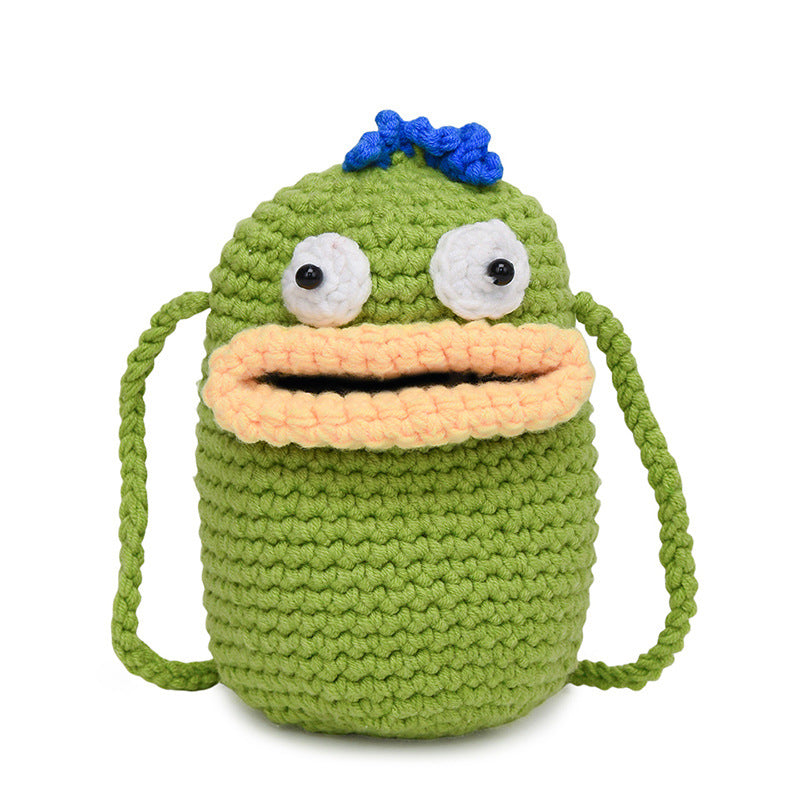 Cute Character Crochet Backpack