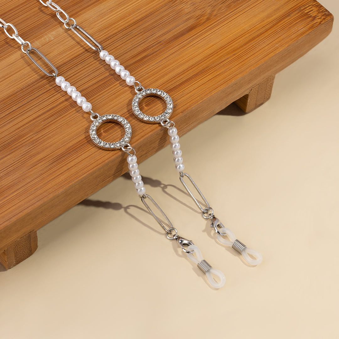 Decorative Pearl-Linked Eyewear Chain Kalsten