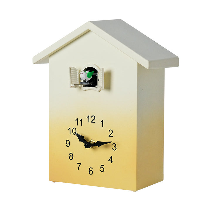 Cuckoo clock in creative house design Kalsten
