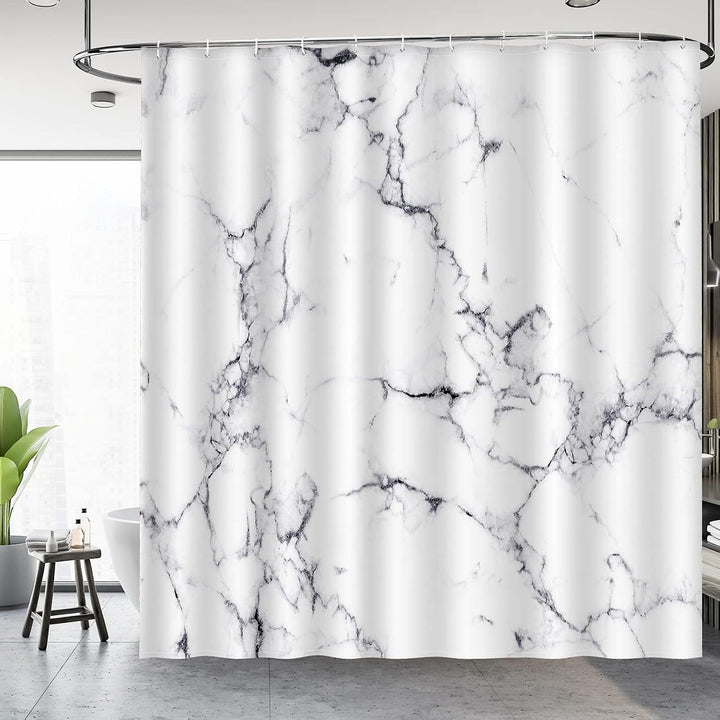 Artistic Marble Texture Shower Curtain Kalsten