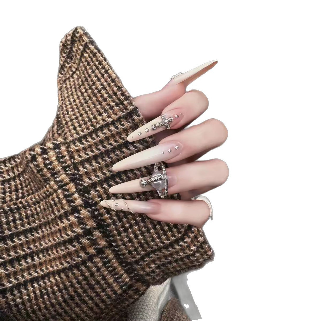 Decorative Stiletto Nail Extensions