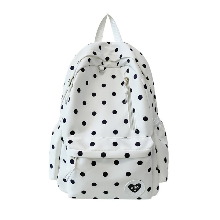 Trendy Polka Dot Backpack Kalsten