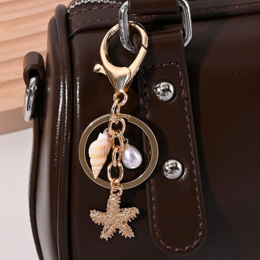 Keychain with Maritime Star Motif Kalsten