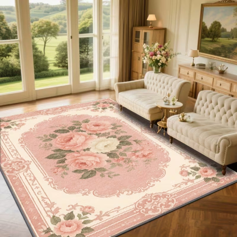 Elegant Floral Area Rug
