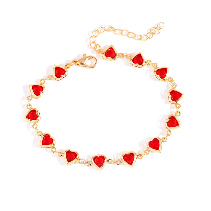 Heart Charm Bracelet Kalsten