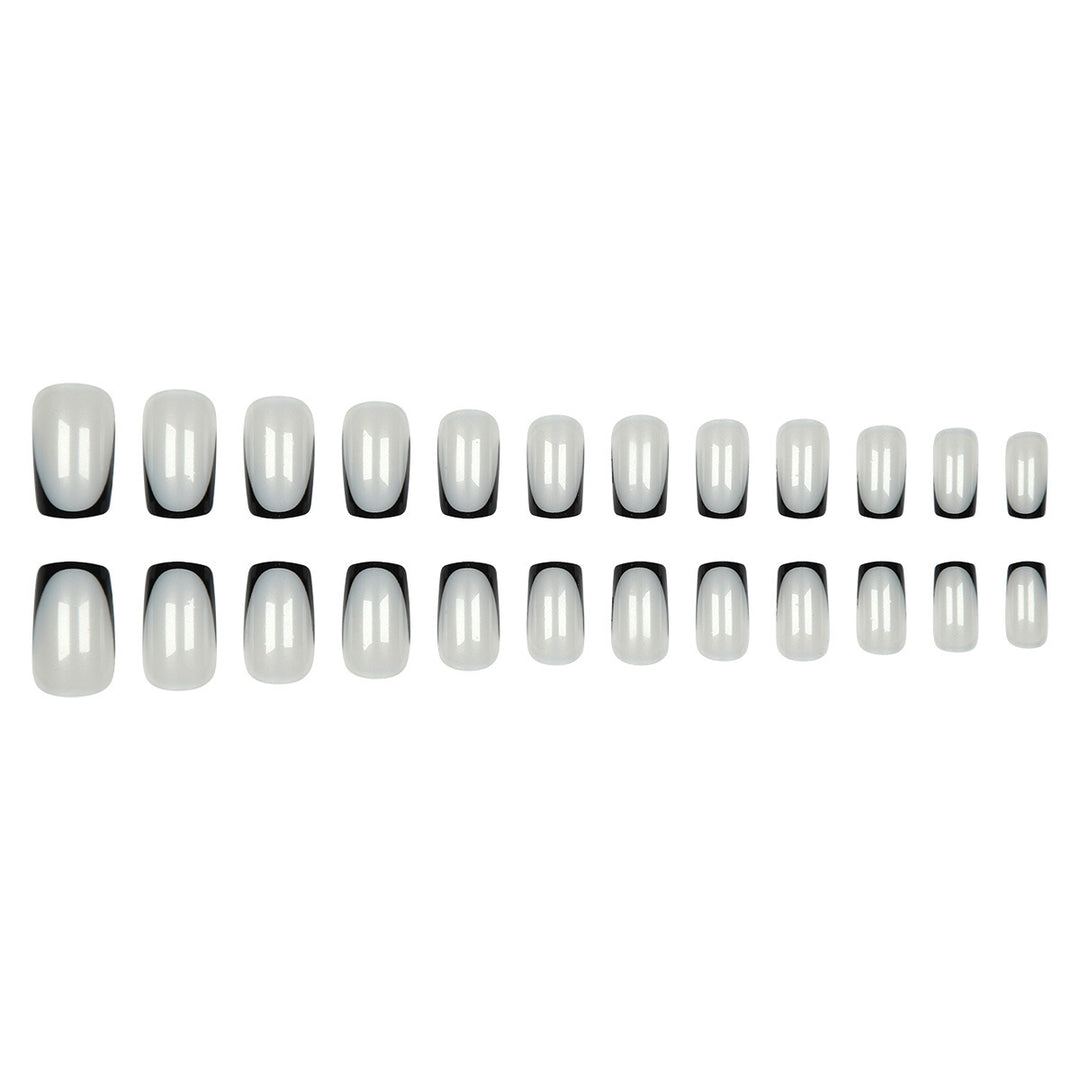 Artistic Ombre Short Square Press-On Nails Kalsten