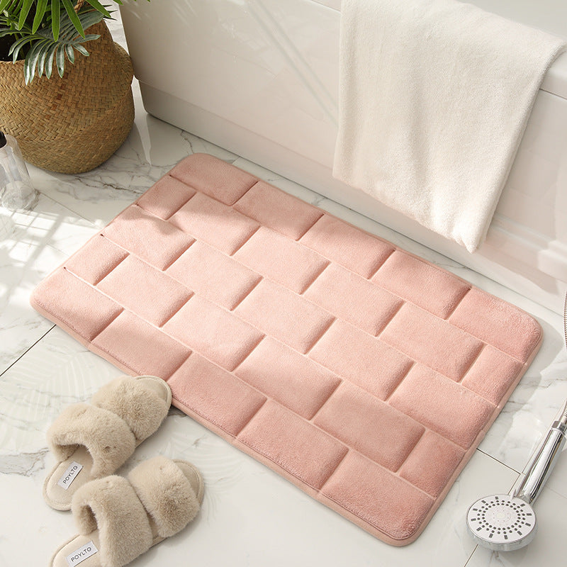 Plush Bath Mat Kalsten
