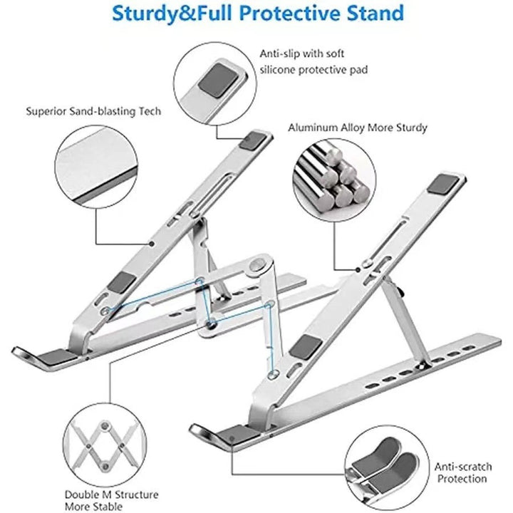Height adjustable laptop stand Kalsten