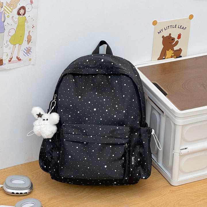 Stylish Multi-Pocket Casual Backpack with Cute Accents Kalsten