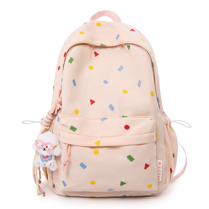 Stylish Multi-Color Polka Dot Backpack Kalsten