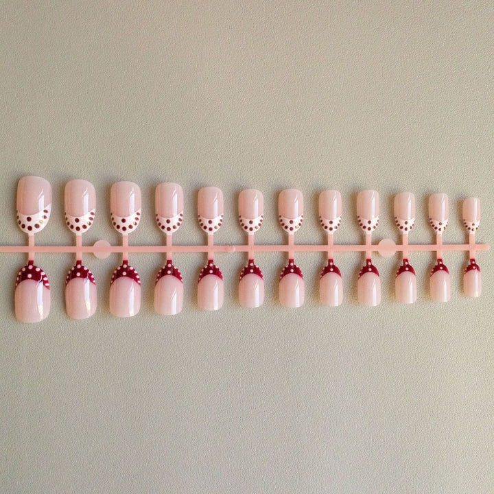 Creative French Tip Nail Art Set